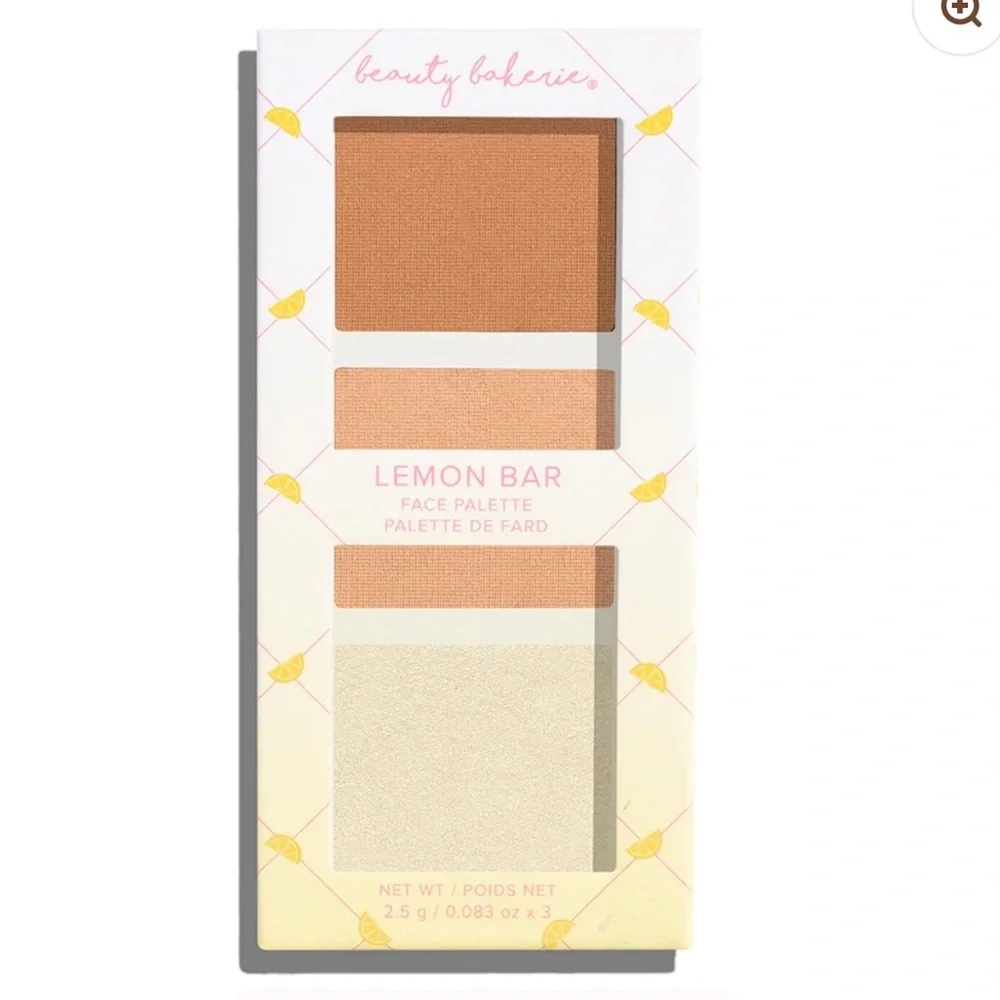🍋 BEAUTY BAKERIE Lemon Bar Face Palette